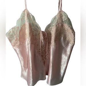vintage victoria secret lace cami top